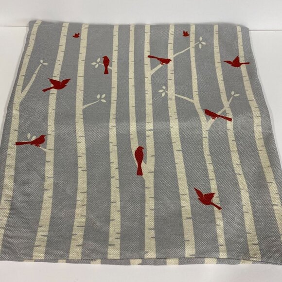 Set of 17" X 17" square shape Cushion covers Fox and Forest scene - Picture 4 of 6